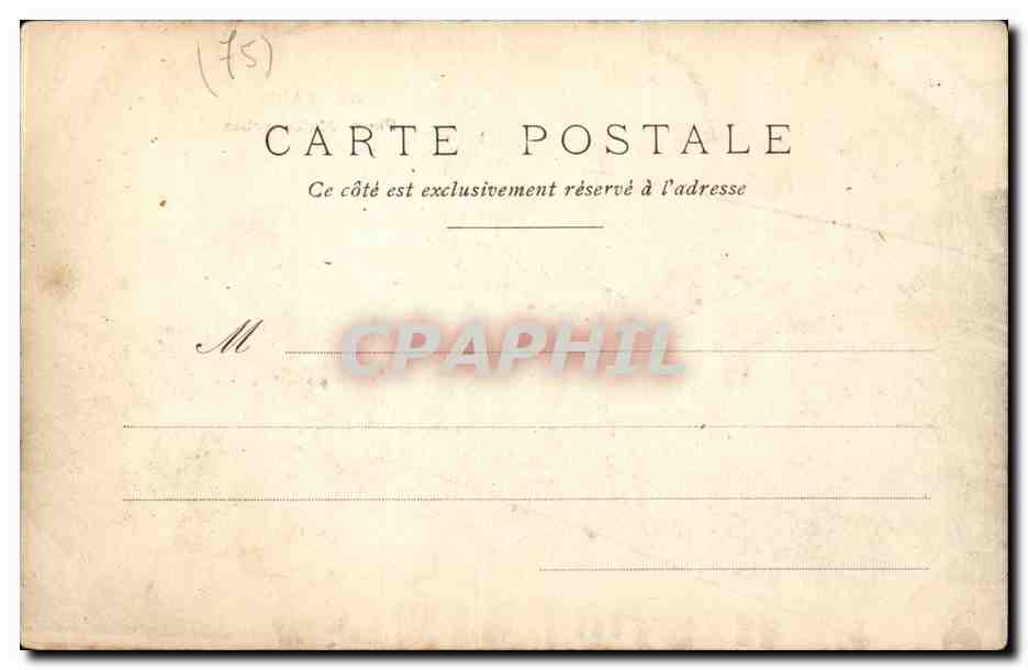 Paris - 1 - Place Malesherbes - CPA  — Verso