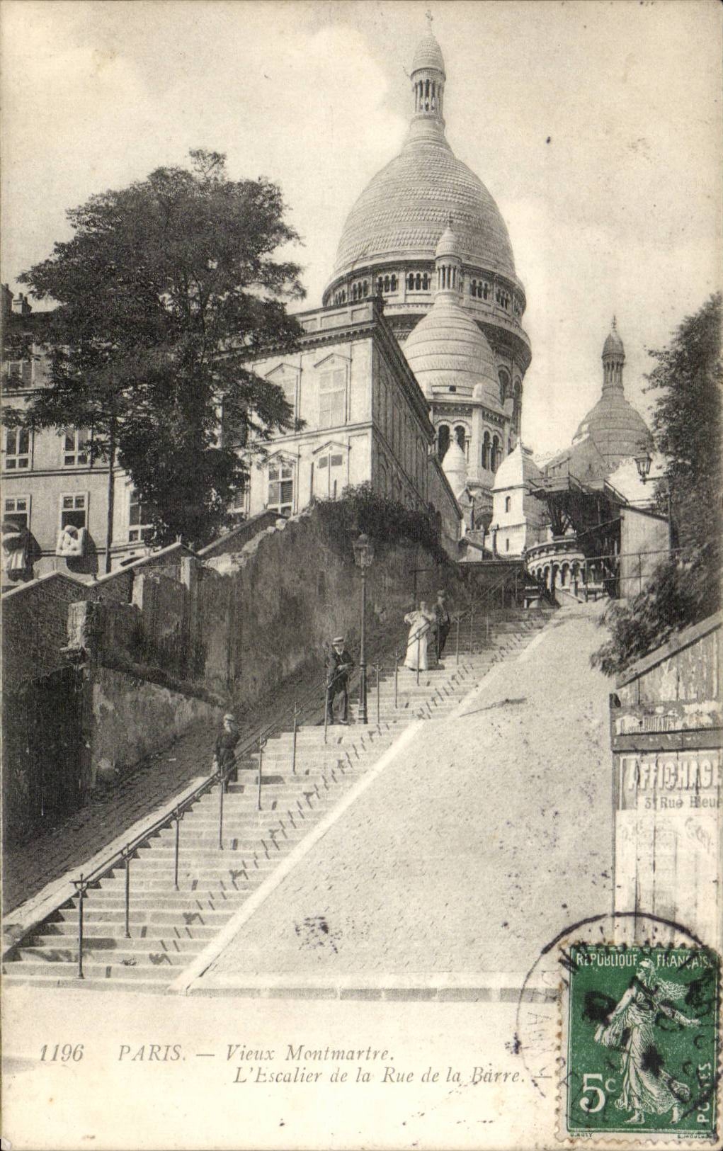 Paris - 18 - Sacre Coeur - Montmartre - CPA 