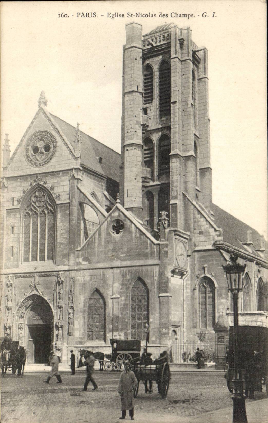 Paris - 3 - Saint Nicolas des Champs - CPA 