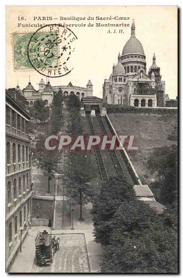 Paris - 18 - Sacre Coeur - Montmartre - CPA 