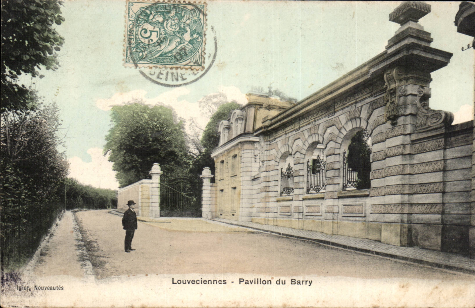 Louveciennes - Pavillon du Barry - CPA 