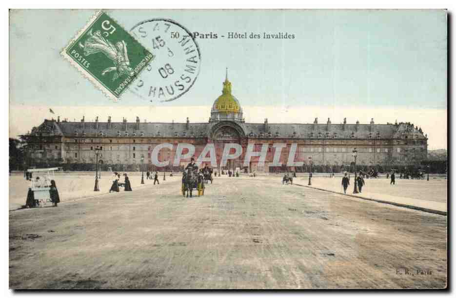 Paris - Hotel des Invalides CPA 