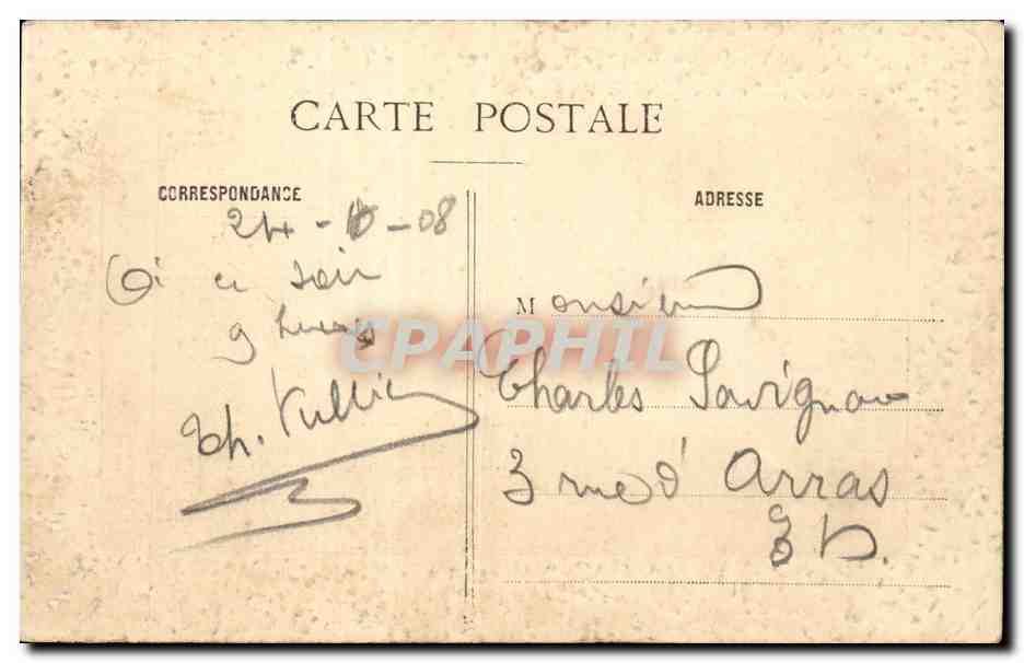 Paris - 6 - Palais et Jardin du Luxembourg - CPA  — Rückseite