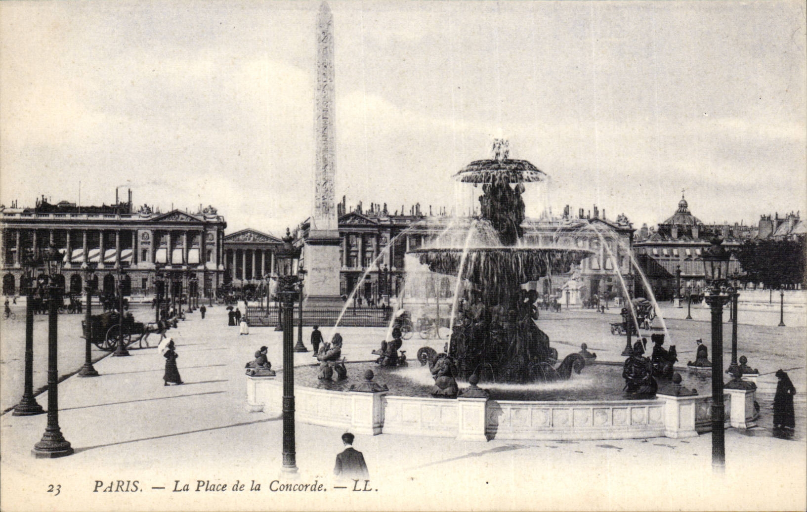 Paris - 8 - Place de la Concorde - CPA 