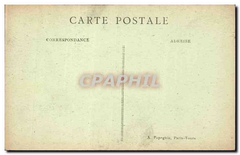 Paris 5 - Eglise St Etienne du Mont CPA  — Rückseite