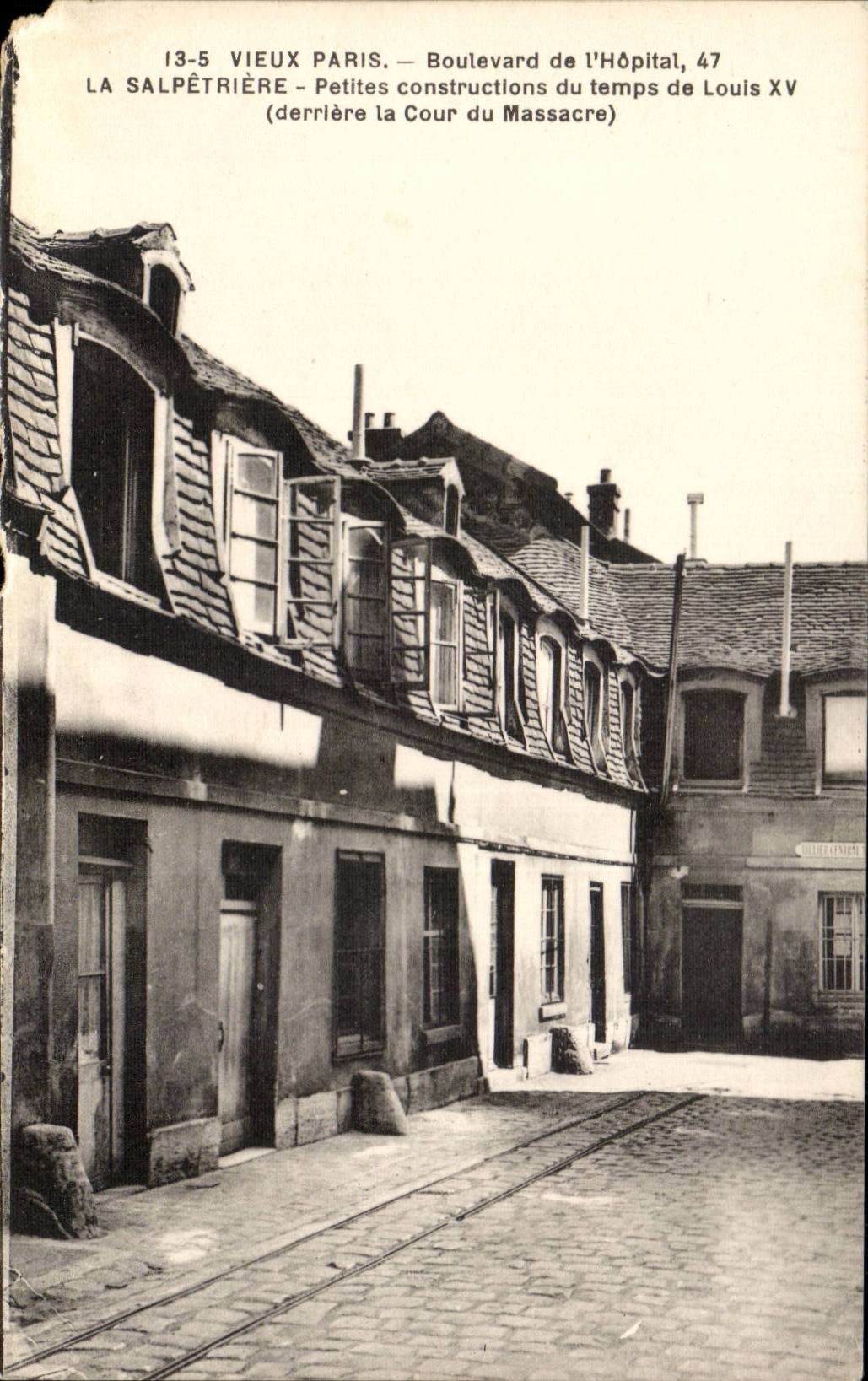 Paris 13 - Le Vieux Paris - Boulevard de l'Hopital 47 La Salpetriere CPA 