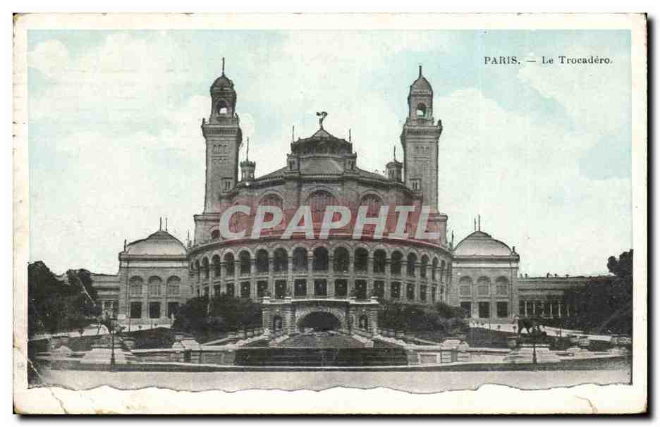 Paris - 16 - Le Trocadero - CPA 