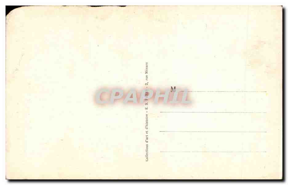 Paris - 13 - Vieux Paris - Boulevard de l'Hopital - 47 La Salpetriere - CPA  — Rückseite