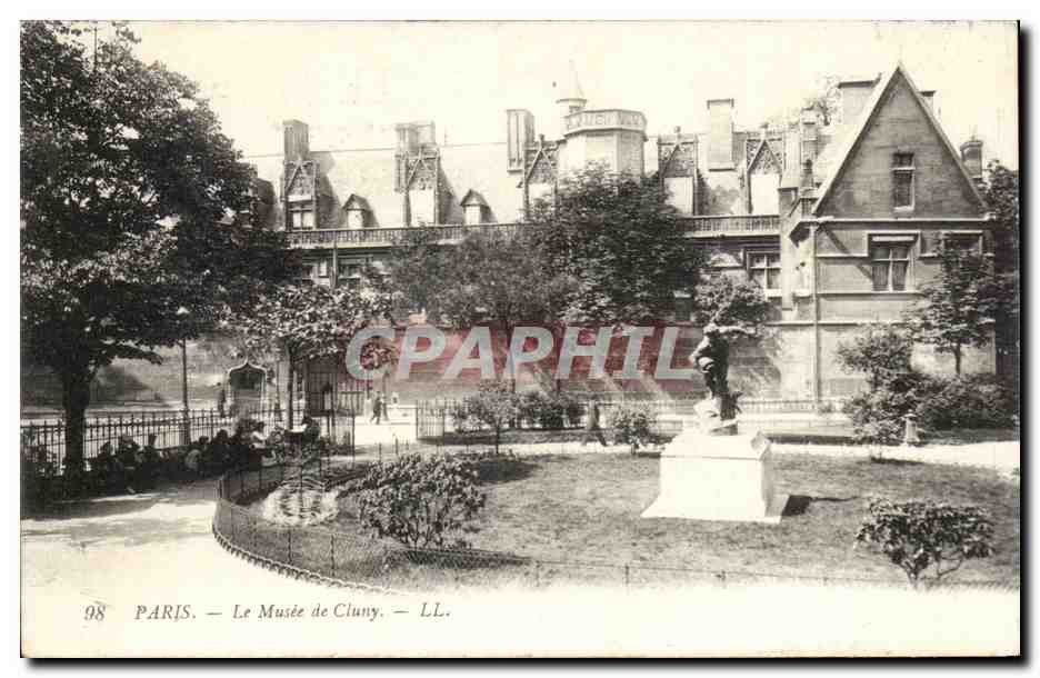 Paris - 5 - Le Musee du Cluny - CPA 