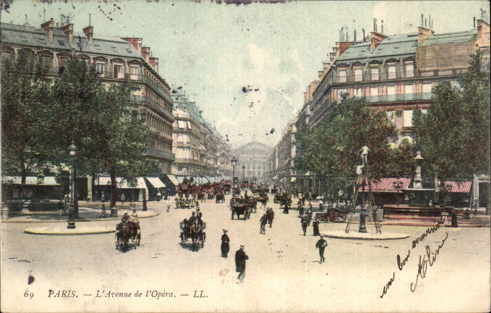 Paris - 9 - L'Avenue de l'Opera - CPA 
