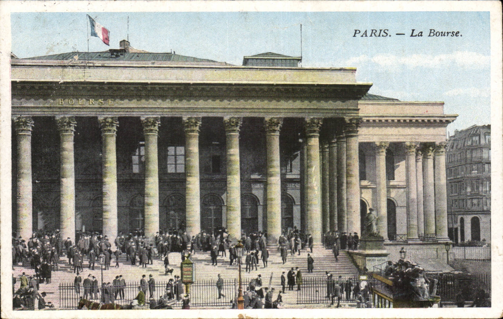 Paris - 2 - La Bourse - CPA 
