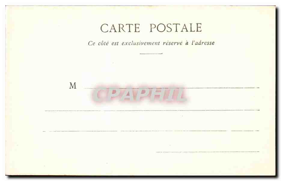 Paris - 8 - Le Grand Palais - CPA  — Verso