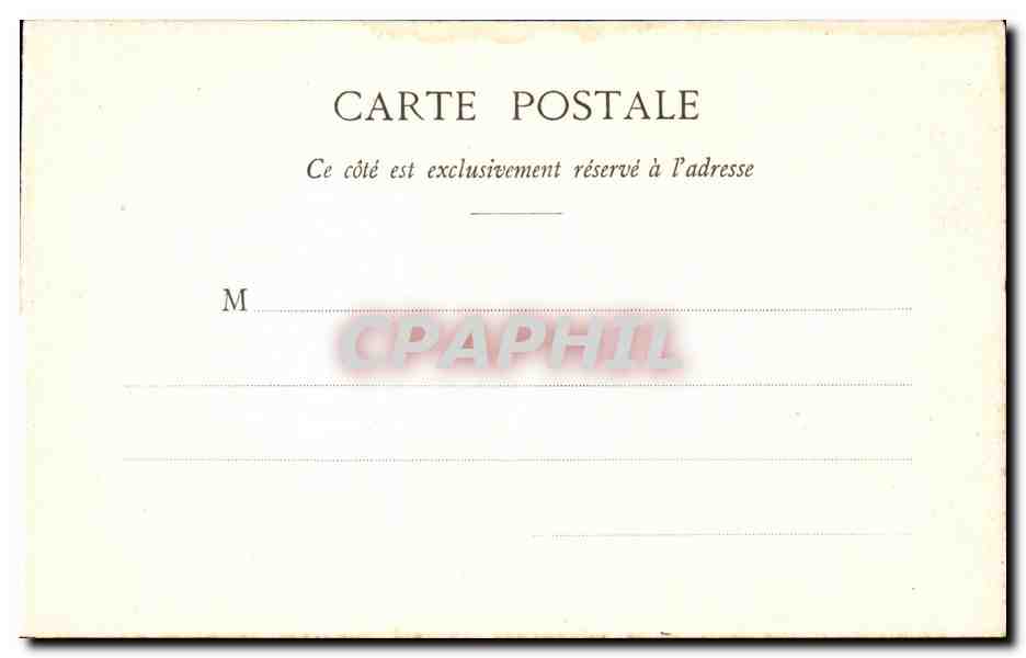 Paris - 7 - L'Ecole des Beaux Arts - CPA  — Rückseite