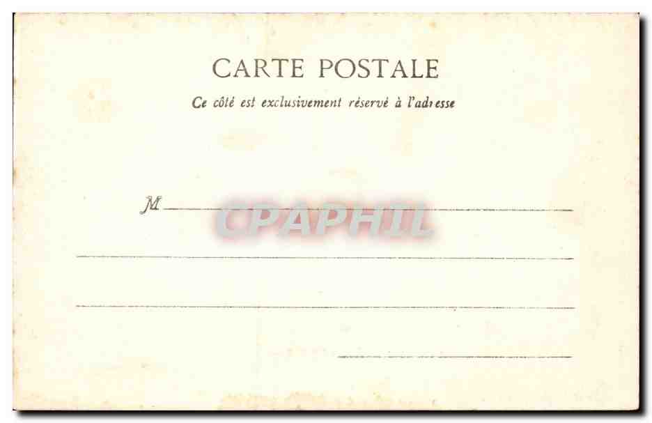Paris - 8 - Le Petit Palais - CPA  — Rückseite