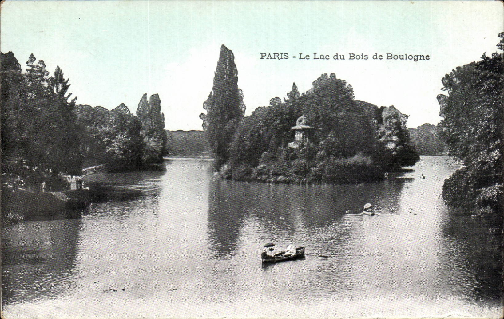 Paris - 16 - Bois de Boulogne - Le Lac - CPA 
