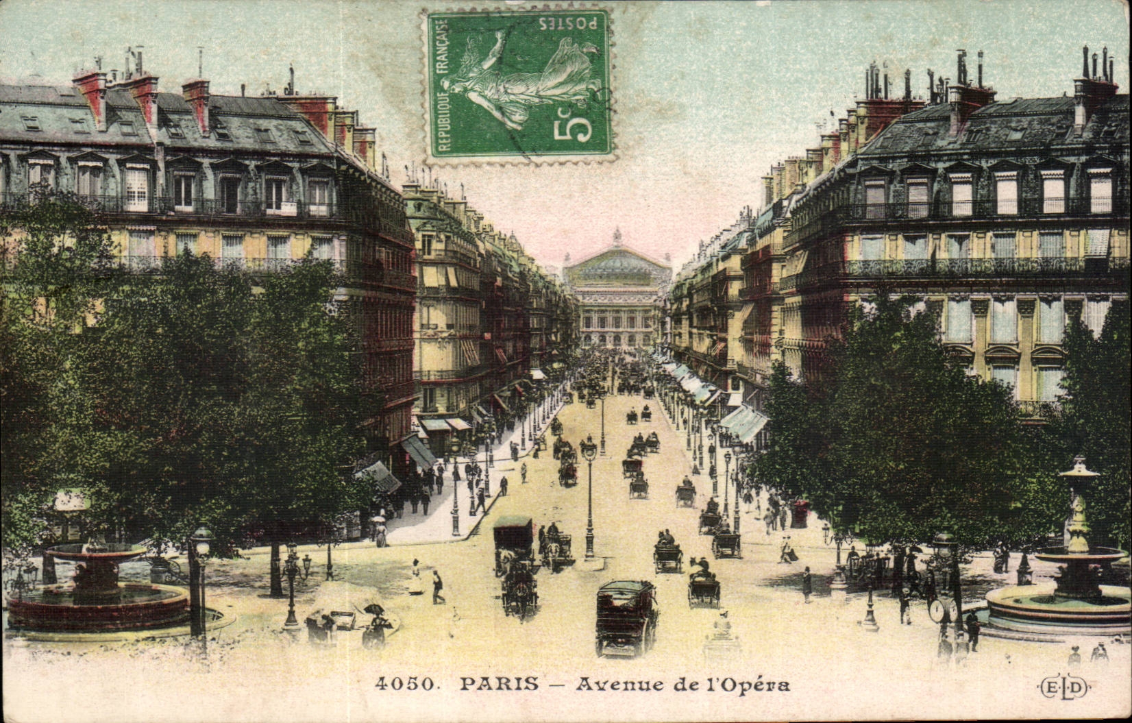 Paris - 9 - Avenue de l'Opera - CPA 