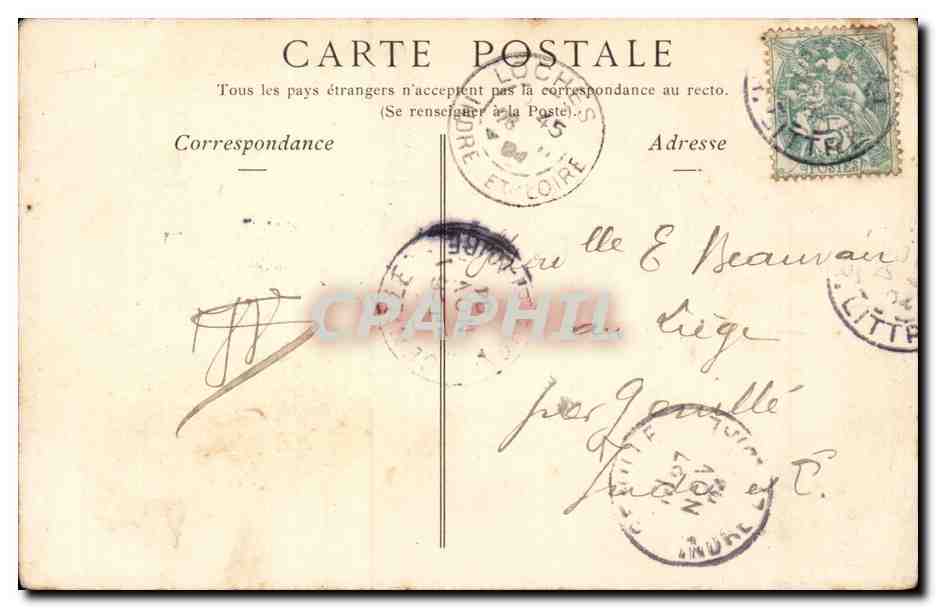 Paris - 7 - Le Dome de l'Hotel des Invalides - CPA  — Rückseite