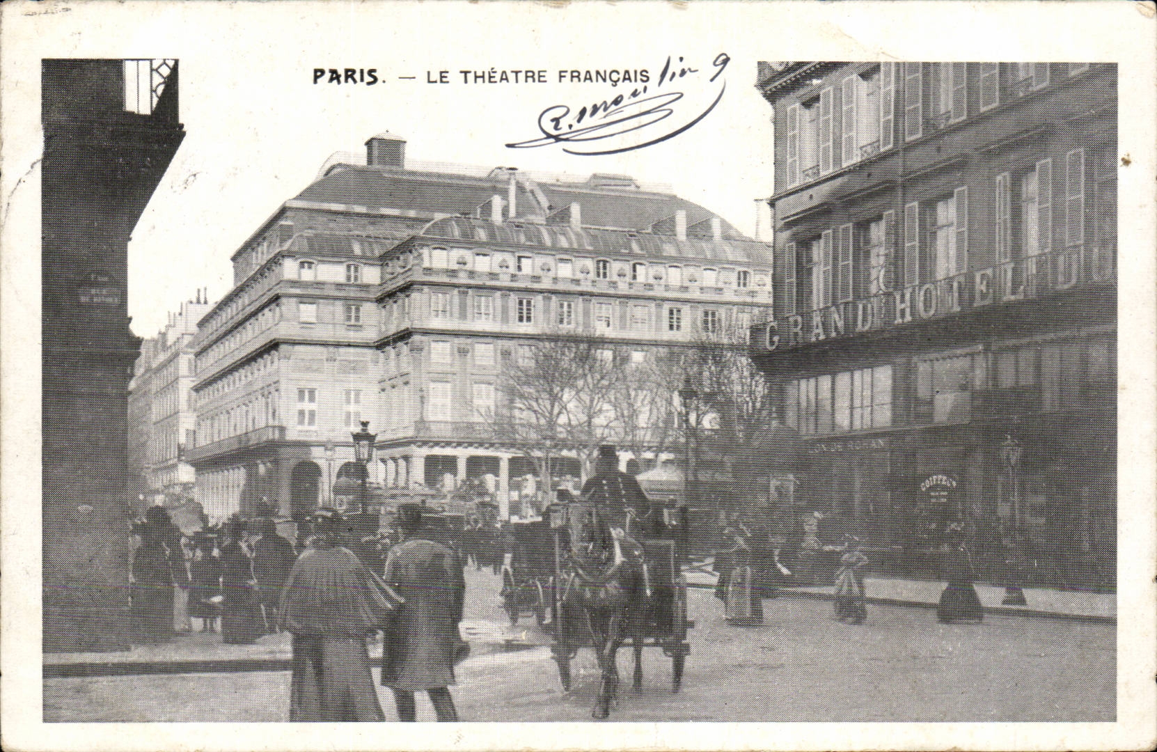 Paris - 1 - Le Theatre Francais - CPA 