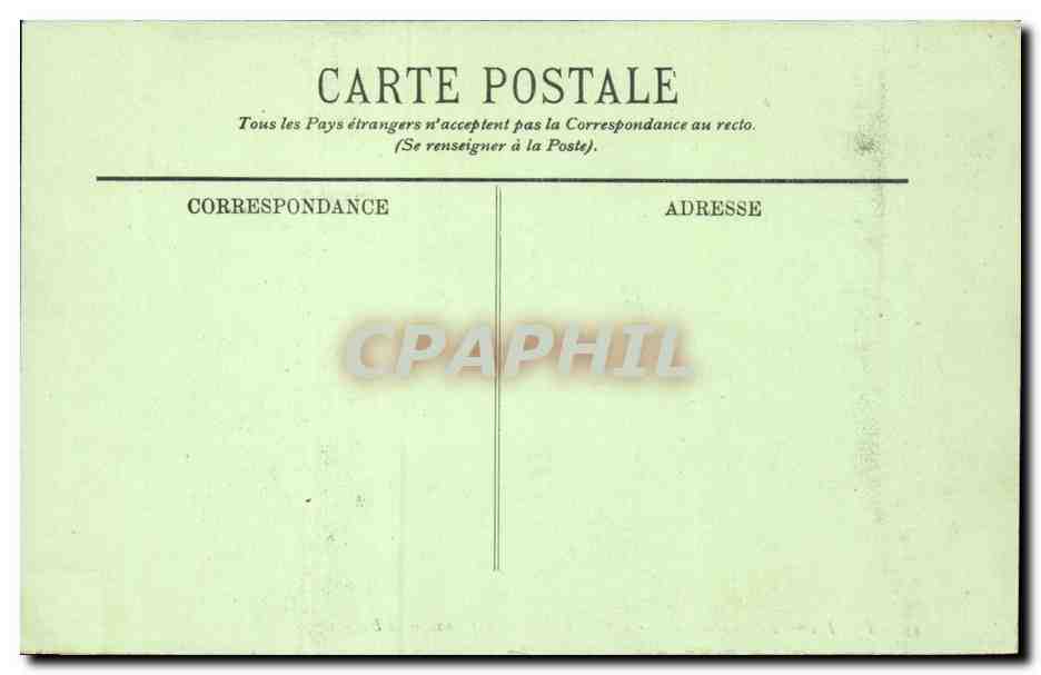 Paris - 6 - Jardin du Luxembourg - Fontaine de Carpeaux CPA  — Rückseite