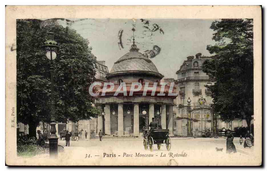 Paris - 8 - Parc Monceau - La Rotonde - CPA 