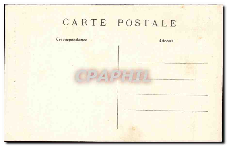 Paris - 1 - La Sainte Chapelle - Portail - CPA  — Verso