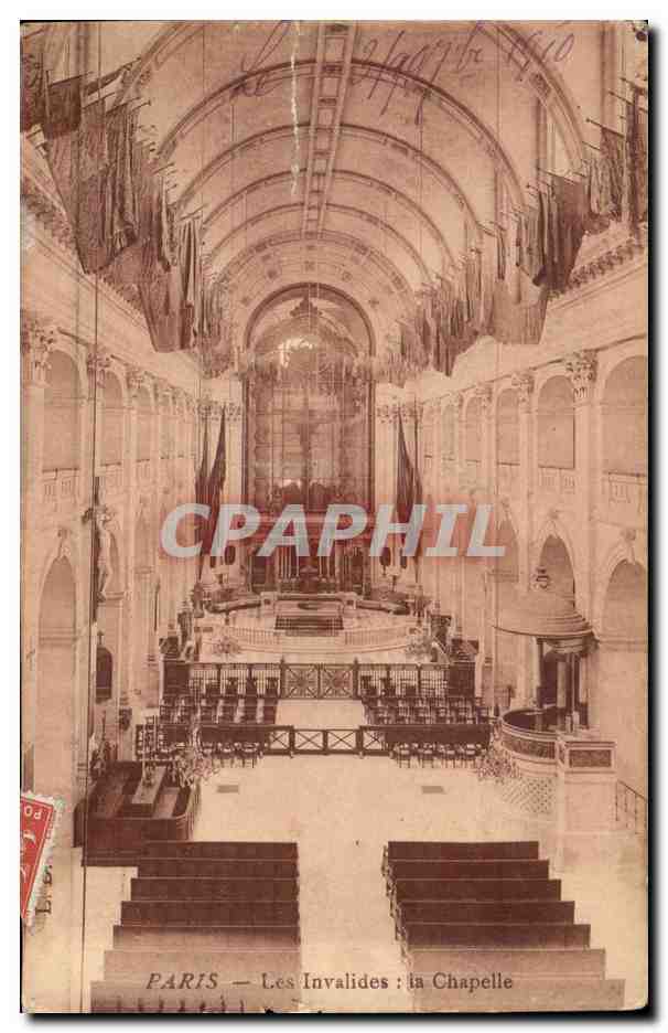 Paris - 7 - Les Invalides - La Chapelle - CPA 