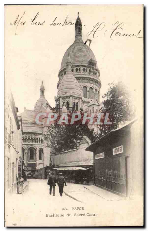 Paris - 18 - Sacre Coeur - Montmartre - CPA 