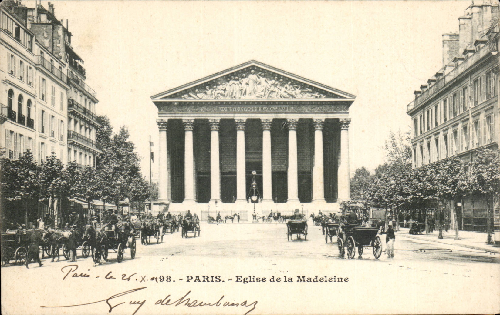 Paris - 8 - La Madeleine - CPA 