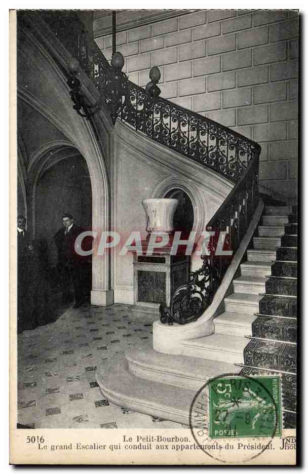 Paris - Le Petit Bourbon - L'Escalier - CPA 