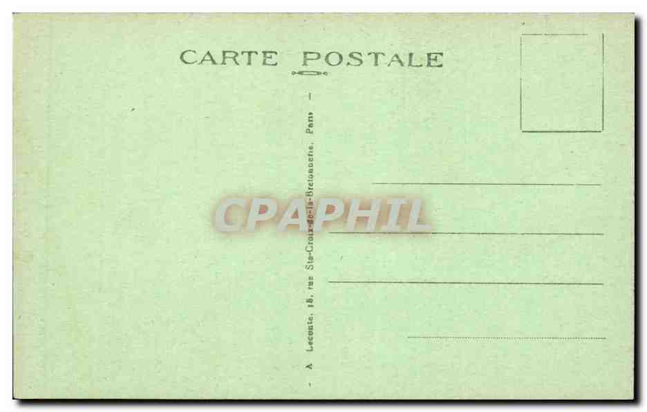 Paris - 8 - Souvenir - L'Arc de Triomphe - Aimons nous - Aidons nous - Souvenons nous - CPA  — Verso