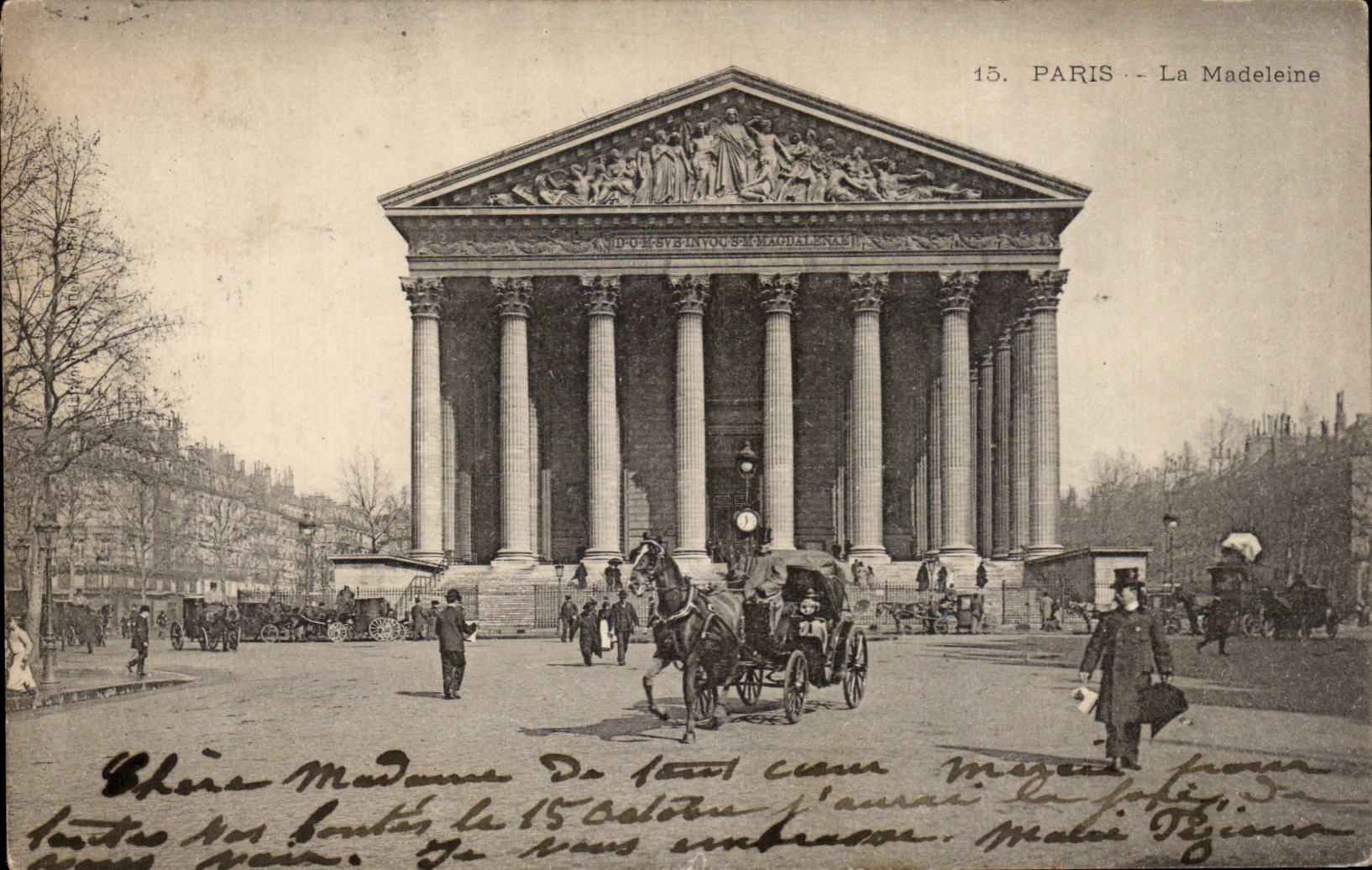 Paris - 8 - La Madeleine - CPA 