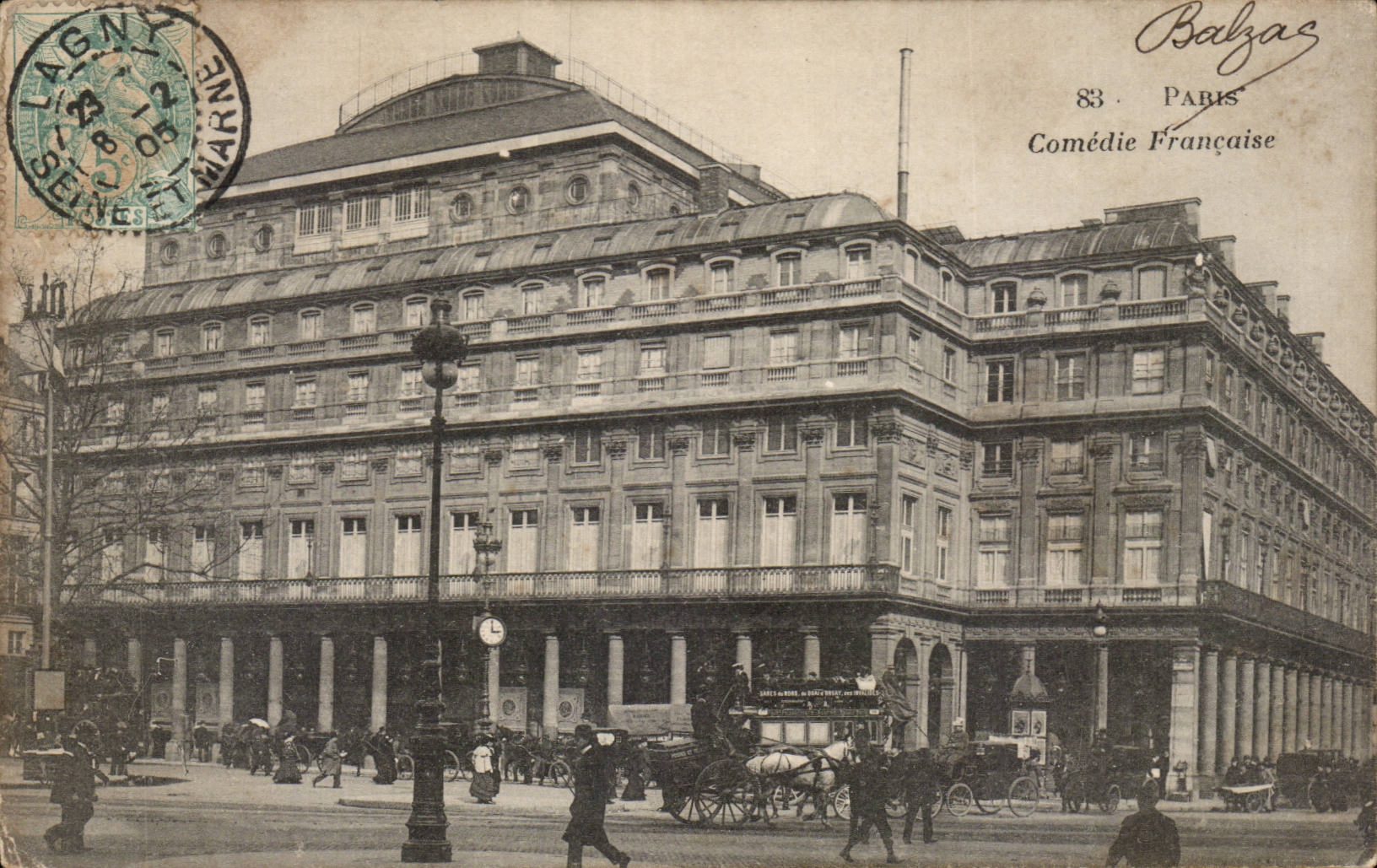 Paris - 1 - Comedie Francaise - CPA 