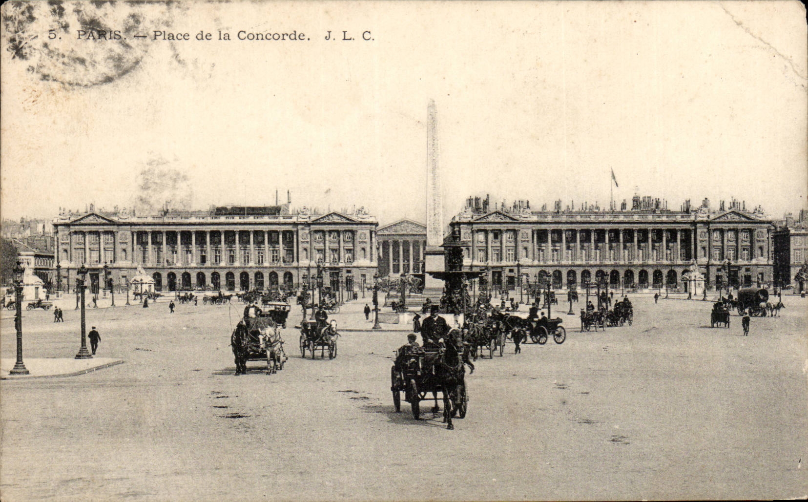 Paris - 8 - Place de la Concorde - CPA 