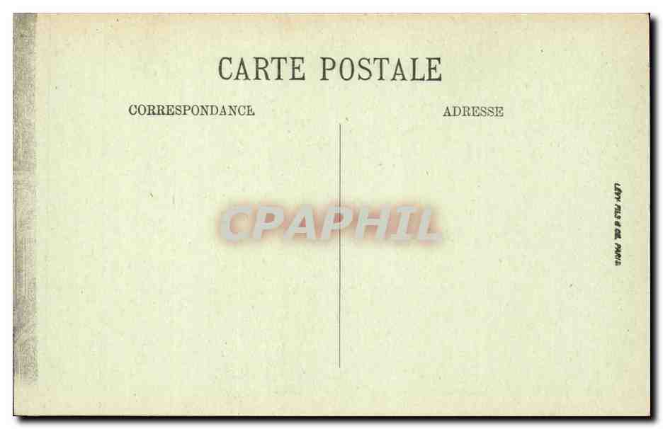 Paris - 1 - Le Musee du Louvre - Galerie d'Apollon - CPA  — Rückseite
