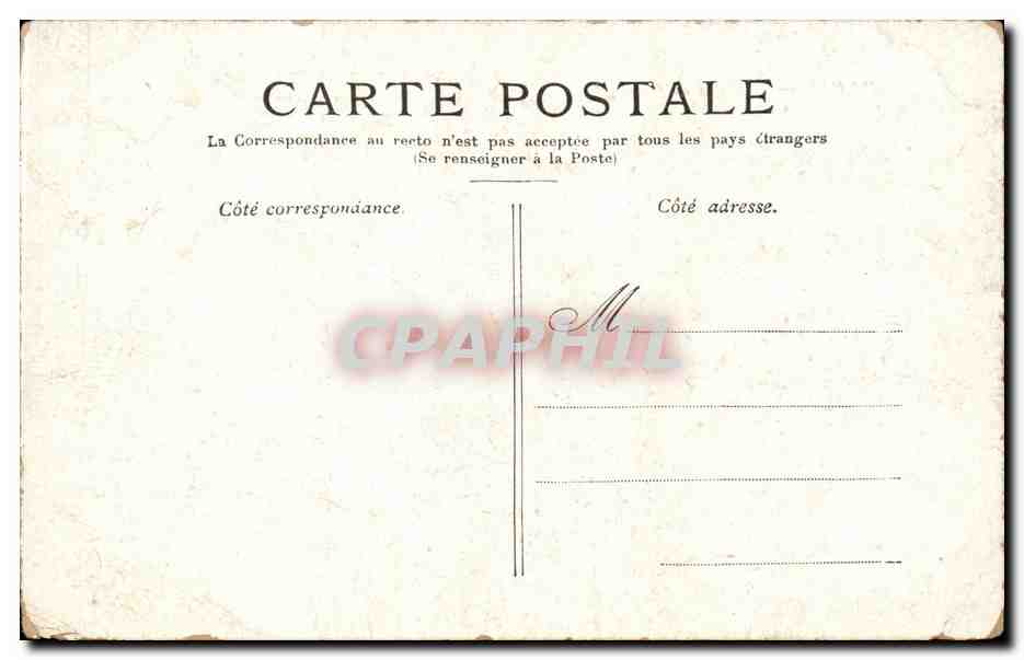 Paris - 1 - Pont au Change - Chocolat Guerin - Boutron - Paris - CPA  — Verso