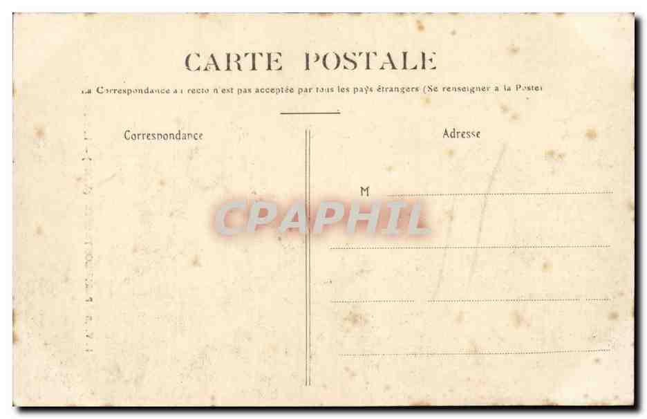 Paris - 18 - Sacre Coeur - Montmartre - CPA  — Rückseite