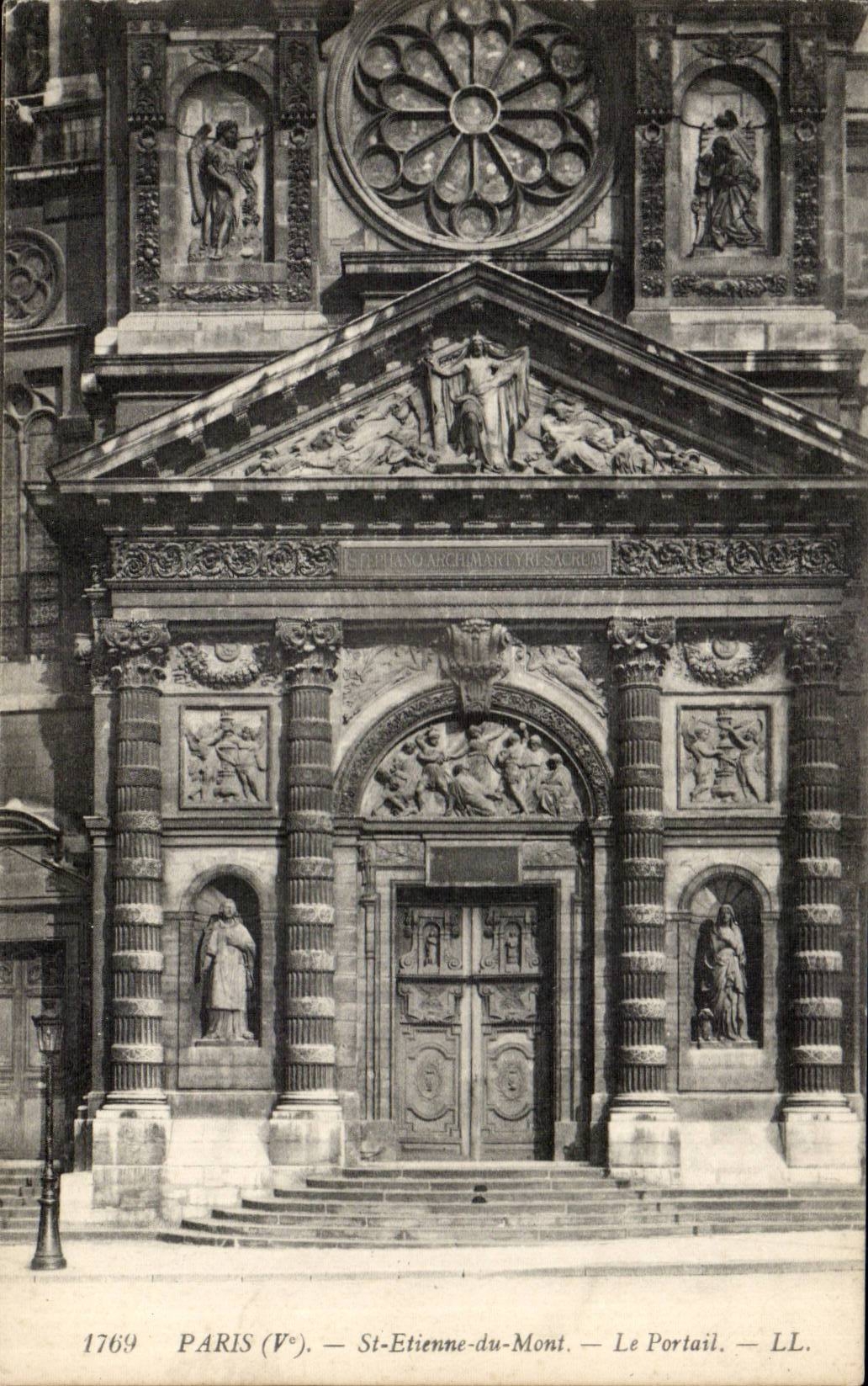 Paris - 5 - St Etienne du Mont - CPA 