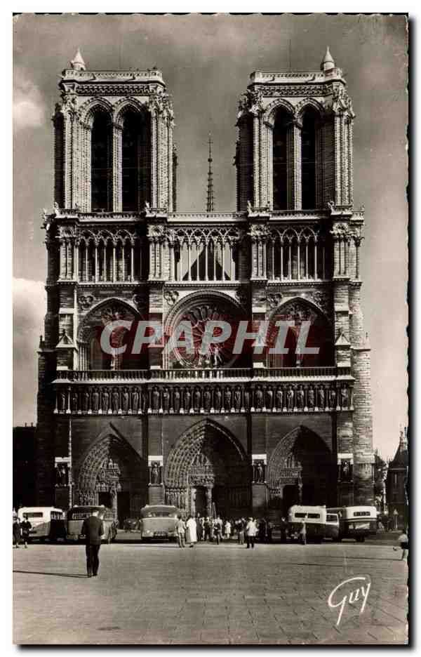 Paris - 4 - Notre Dame - CPA 