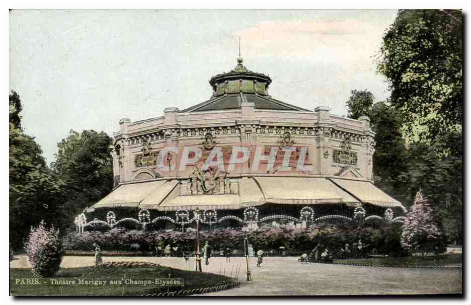 Paris - 8 - Theatre Marigny aux Champs Elysees - CPA 