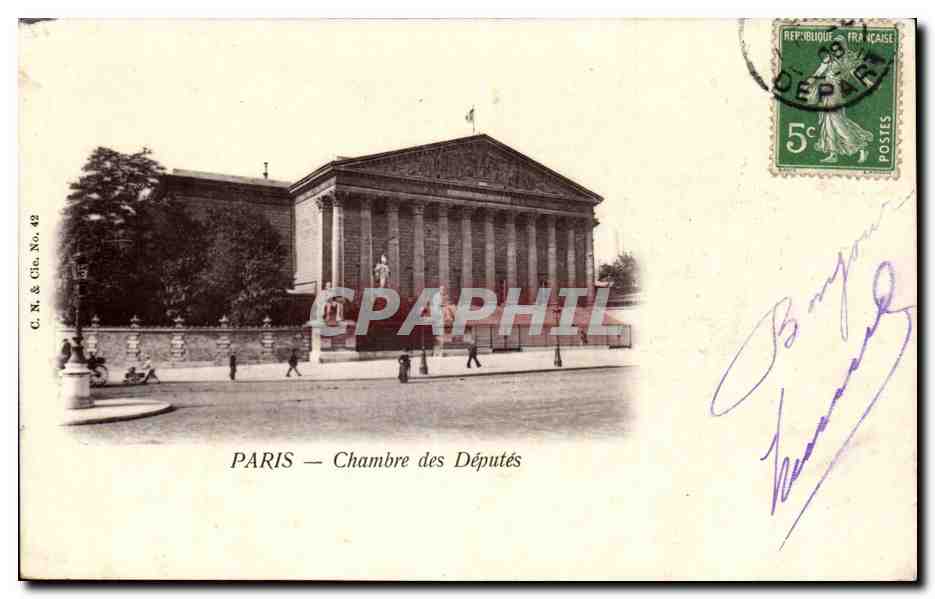 Paris - 1 - Chambre des Deputes - CPA 