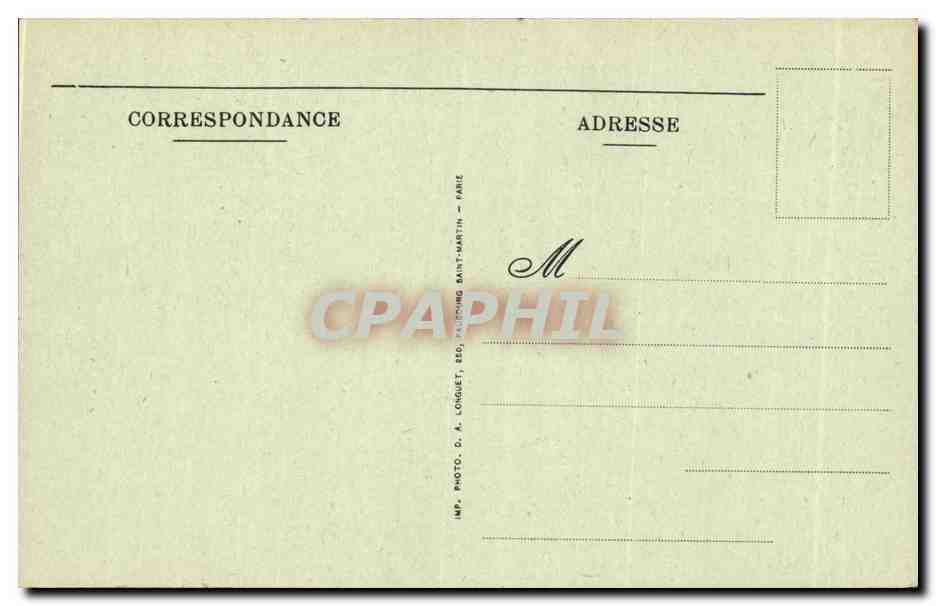 Paris - 18 - Basilique du Sacre Coeur de Montmatre - CPA  — Rückseite
