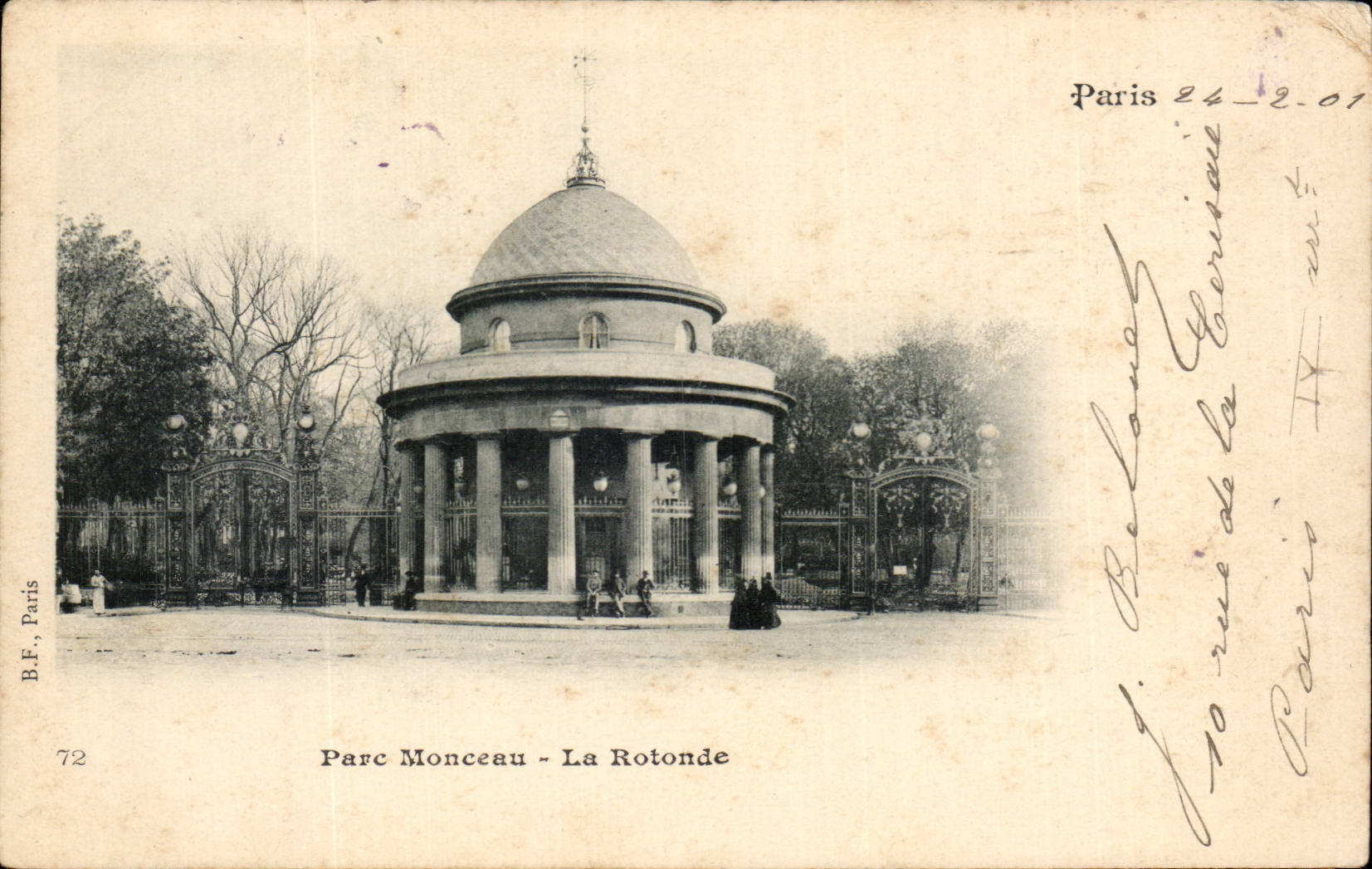 Paris - 8 - Parc Monceau - CPA 
