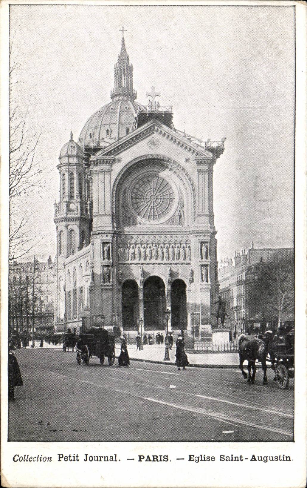 Paris - 8 - Eglise St Augustin - CPA 