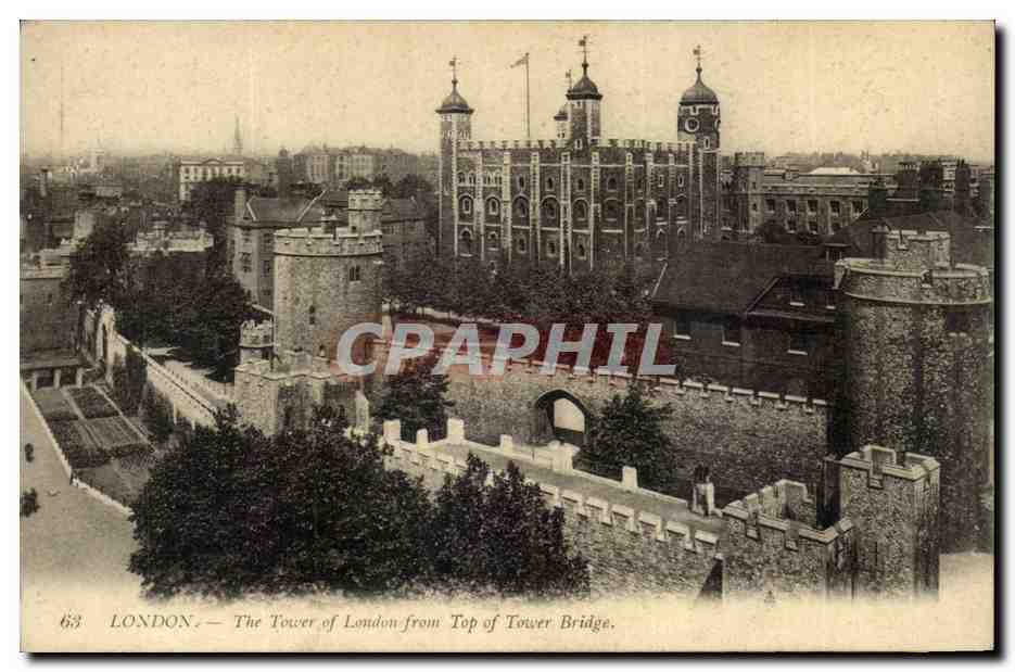 Angleterre - England - London - Tower of London - CPA 