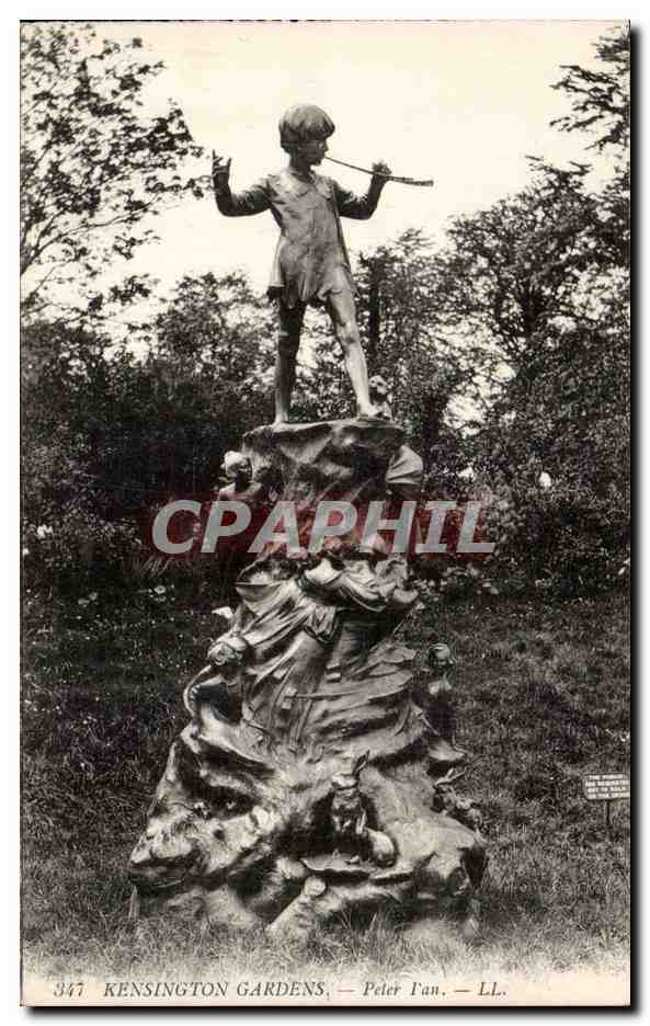 Angleterre - England - London - Kensington Gardens - Peter Pan - CPA 