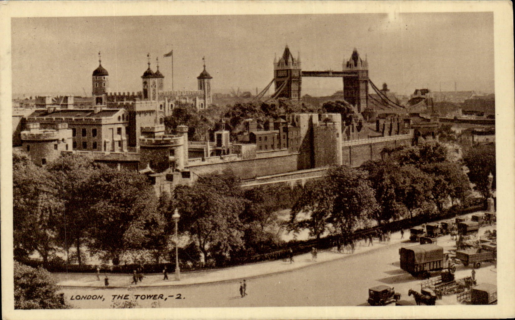Angleterre - England - London - The Tour - General View - CPA 