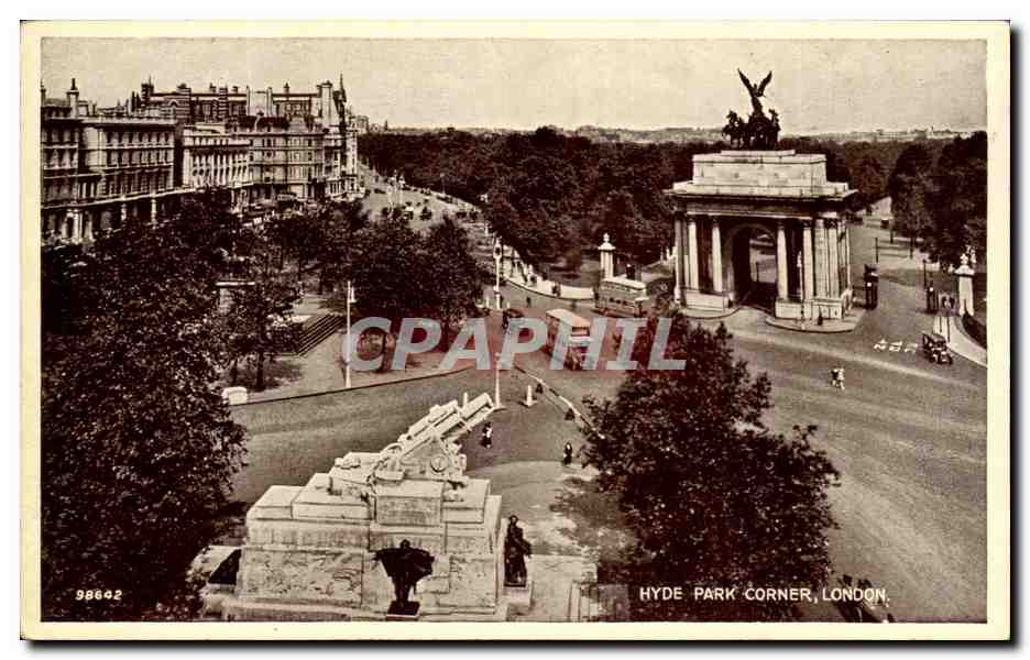 Angleterre - England - London - Hyde Park Corner - CPA 