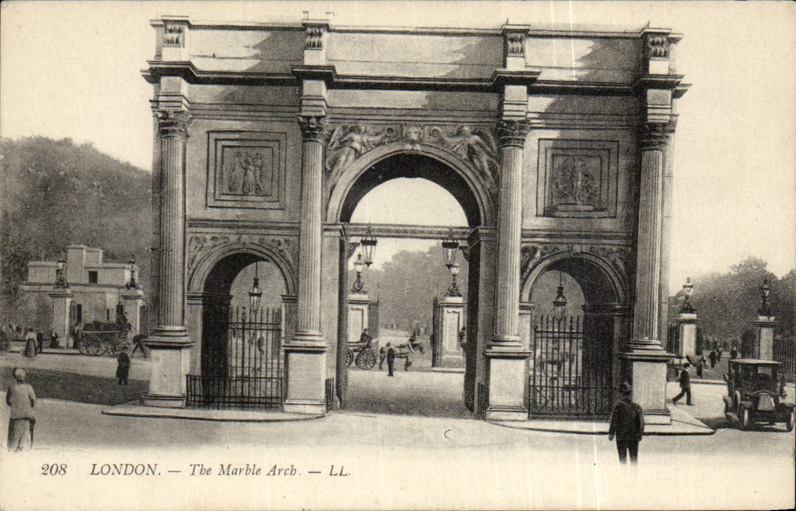 Angleterre - England - London - The Marble Arch - CPA 