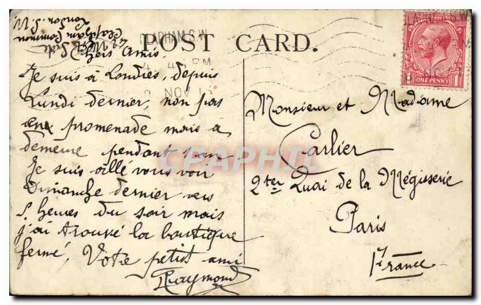 Angleterre - England - London - Tower of London - Site of the Scaffold - CPA  — Rückseite