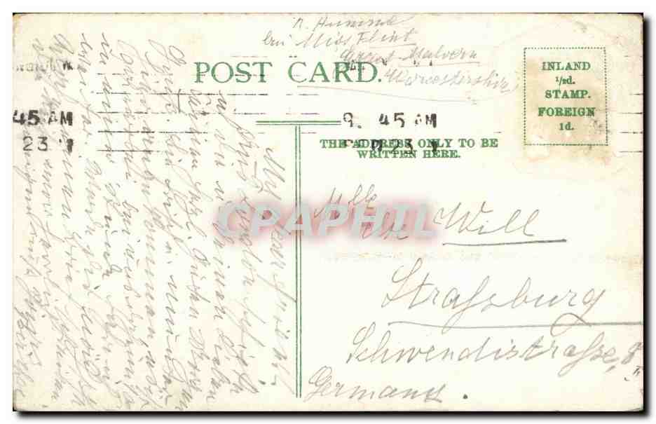 Angleterre - England - London - Palace Theatre - CPA  — Verso